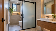 11 Model Pintu Geser Kamar Mandi yang Hemat Tempat dan Terlihat Modern